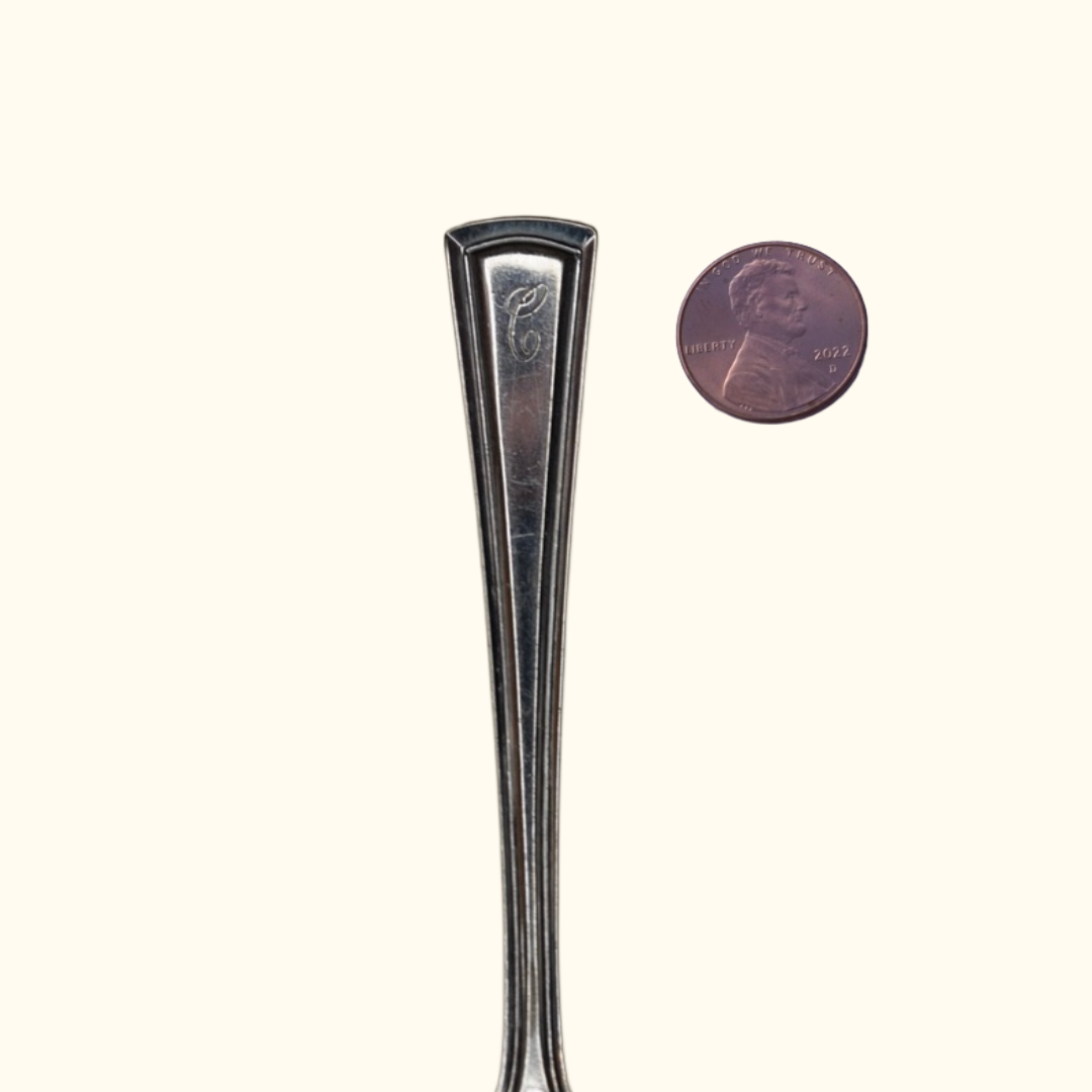 "C" - Spoon Ring
