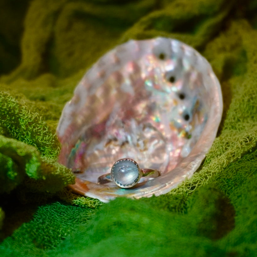 Labradorite Ring - Size 5.5