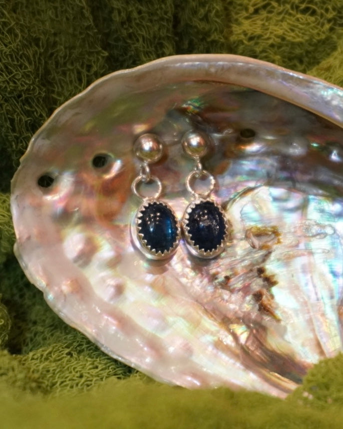 Kyanite Dangle Studs