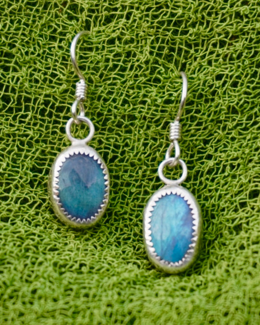 Labradorite Earrings