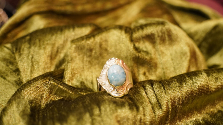 Gem Spoon Rings