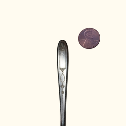 Grosvenor Small - Stamped Spoon Ring