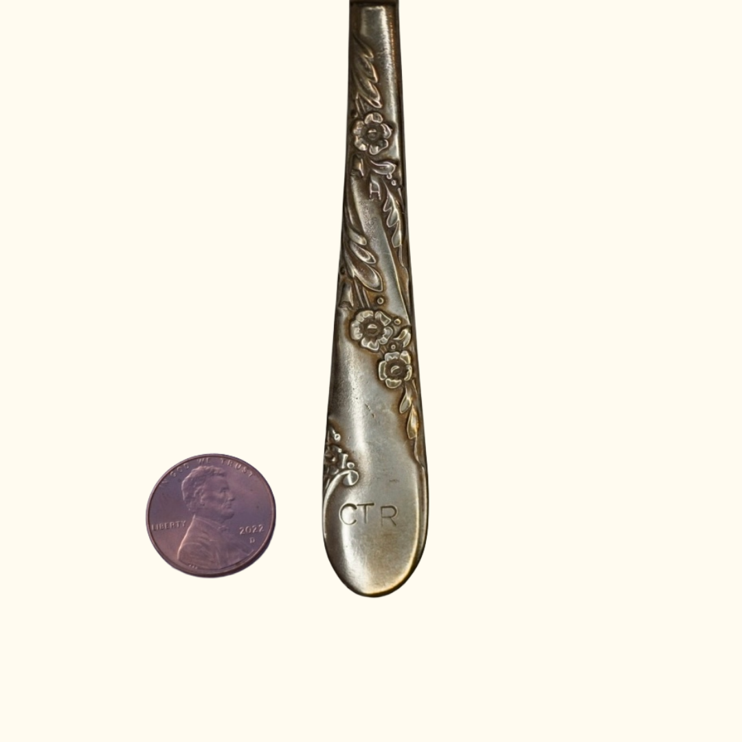 CTR - Stamped Spoon Ring