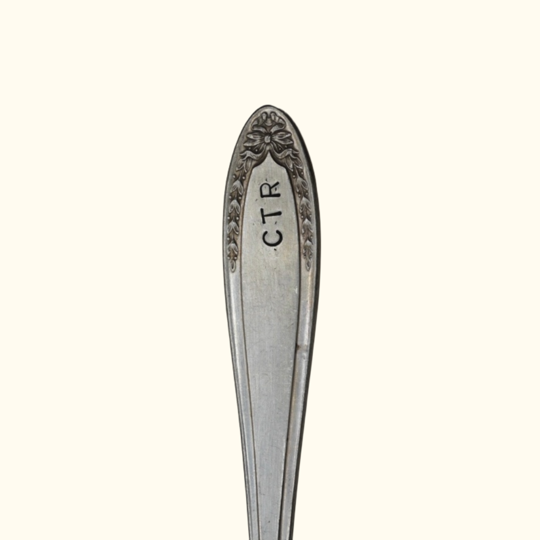 CTR - Stamped Spoon Ring