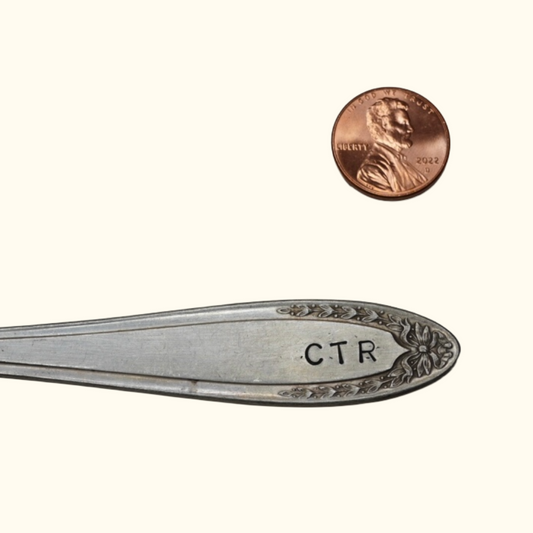 CTR - Stamped Spoon Ring