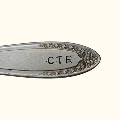 CTR - Stamped Spoon Ring