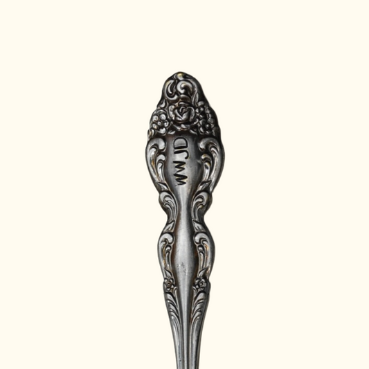 WWJD - Stamped Spoon Ring
