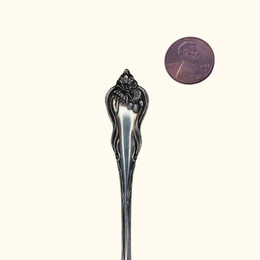 Nenuphar - Stamped Spoon Ring