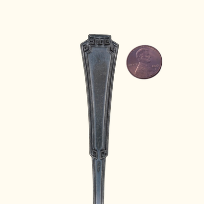 Grecian - Stamped Spoon Ring