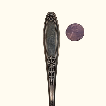 Ambassador (xl) - Stamped Spoon Ring