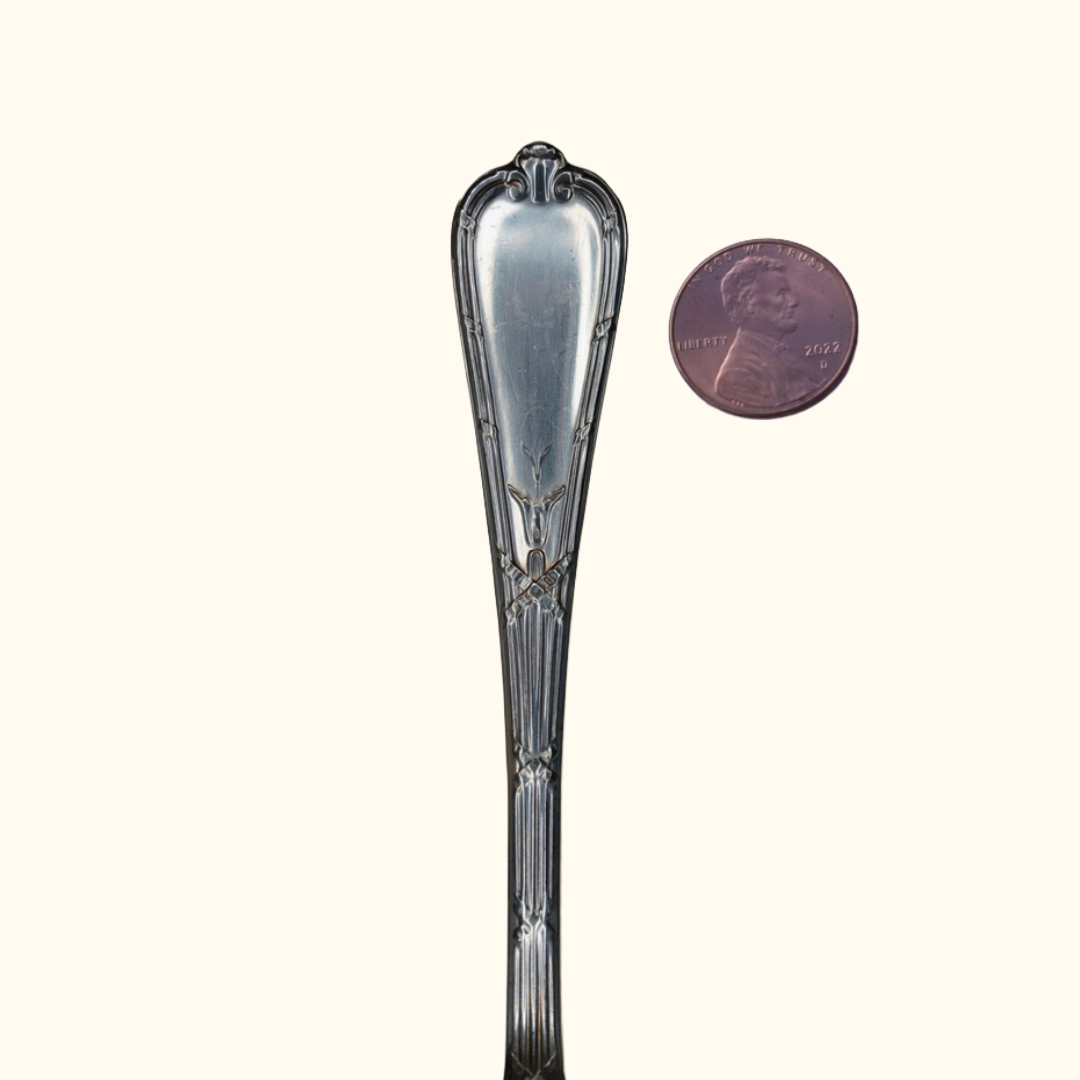 Knot (small) - Stamped Spoon Ring