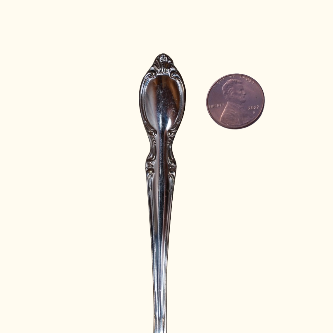 Precious Mirror (small) - Stamped Spoon Ring