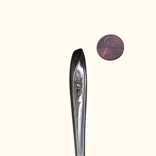 Silver Tulip (small) - Spoon Ring