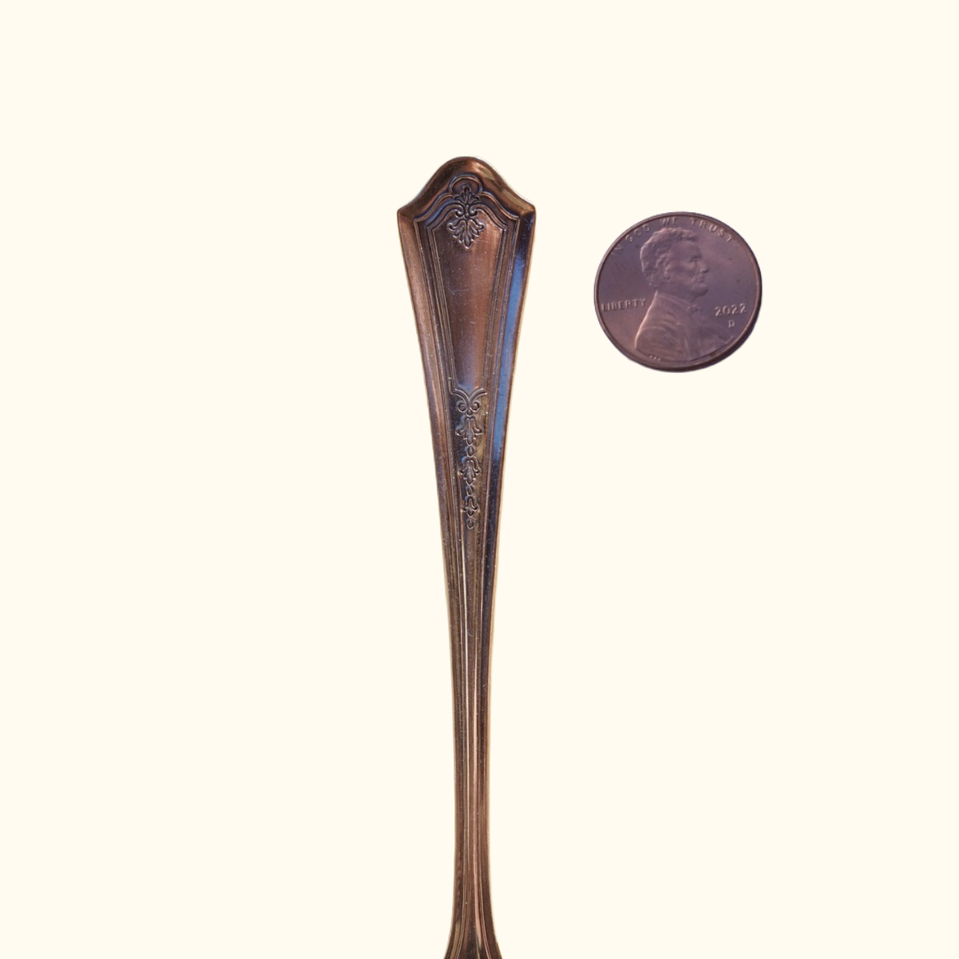 Wren - Stamped Spoon Ring