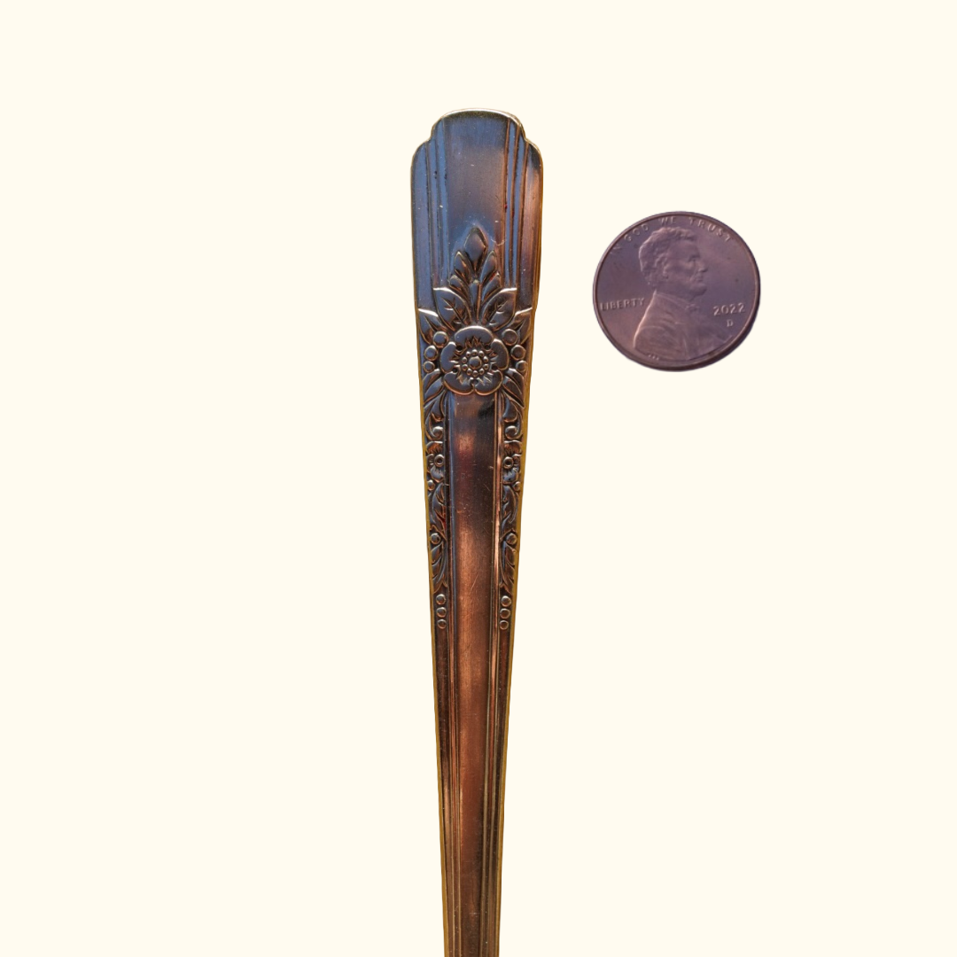 Vernon - Stamped Spoon Ring