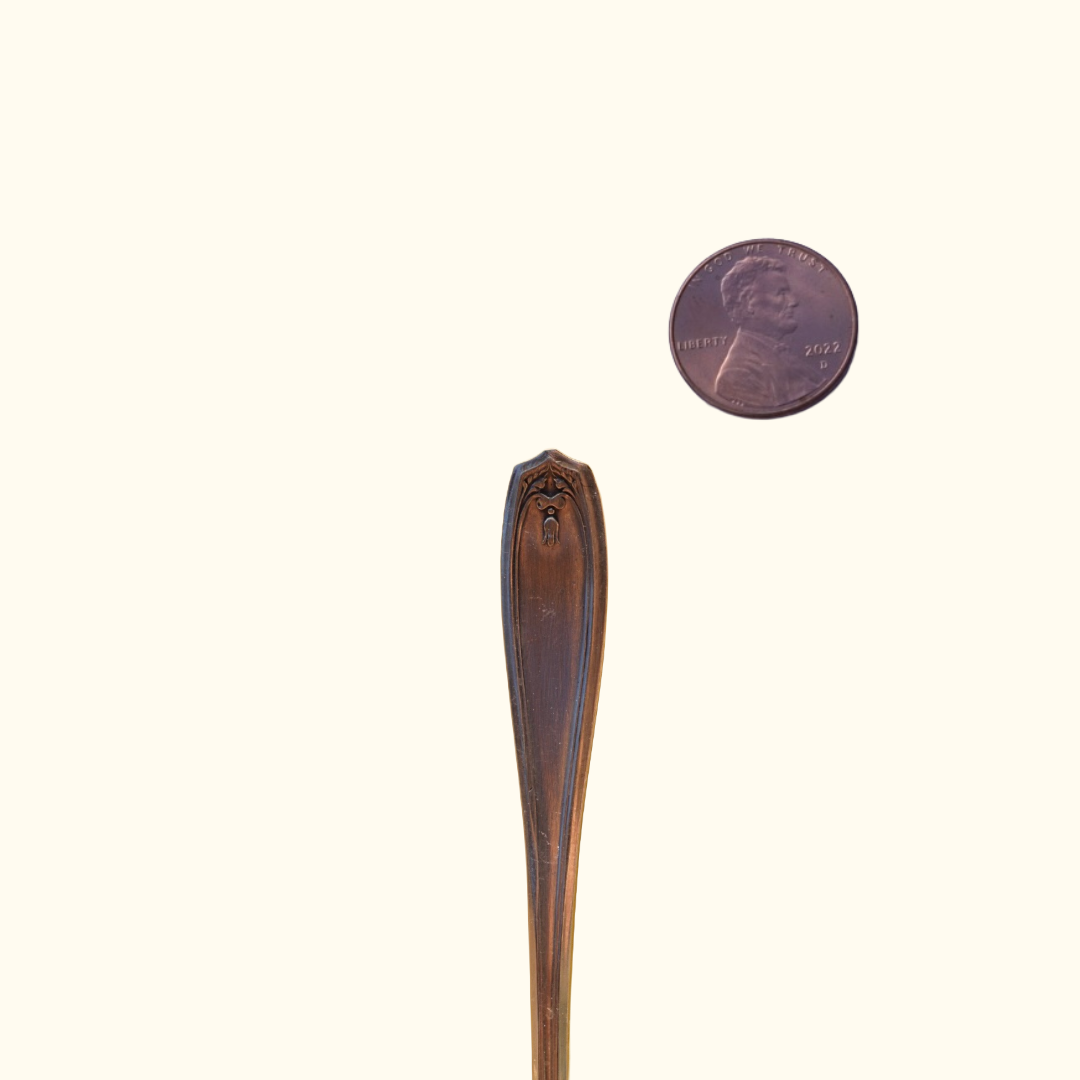 Chippendale (xs) - Stamped Spoon Ring