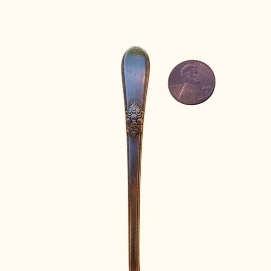 Adoration - Stamped Spoon Ring