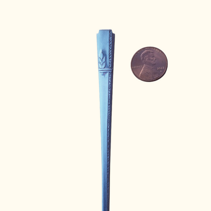 Grenoble Wrap Around (small) - Stamped Spoon Ring