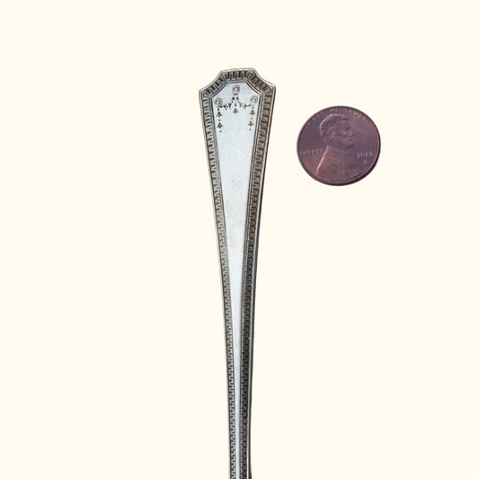 Chantilly - Stamped Spoon Ring