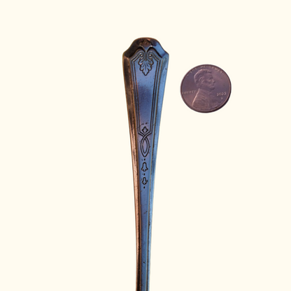 Beverly - Stamped Spoon Ring