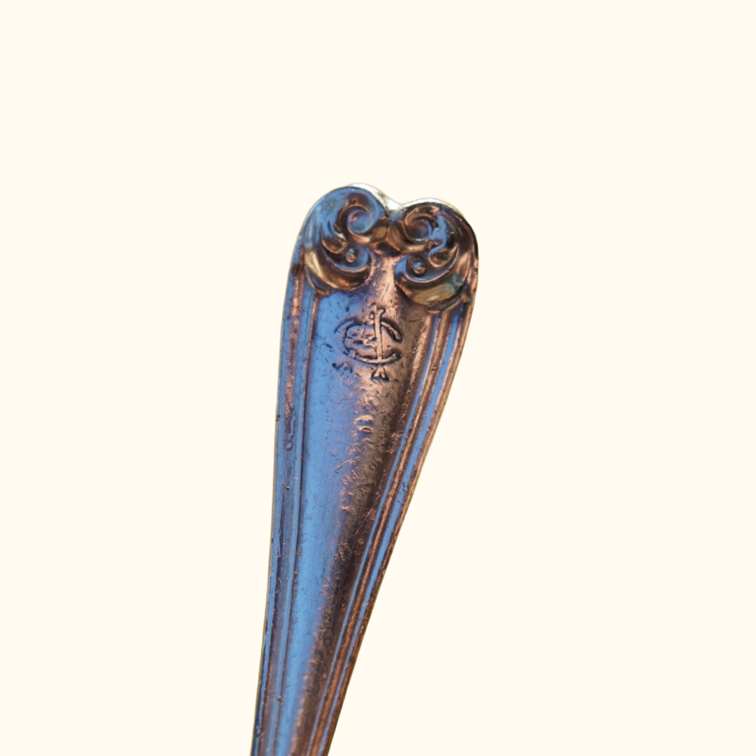 "AC" - Spoon Ring