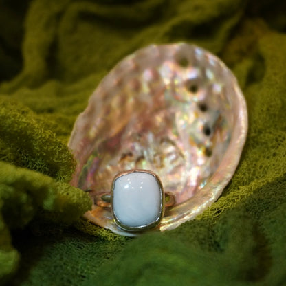 Blue Opal Ring - Size 7.25