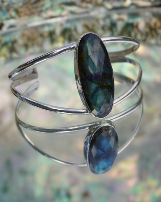 Labradorite Cuff Bracelet