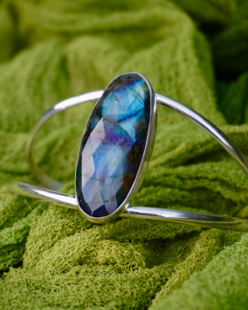 Labradorite Cuff Bracelet
