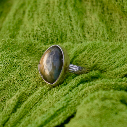 Labradorite Ring - Size 11.5