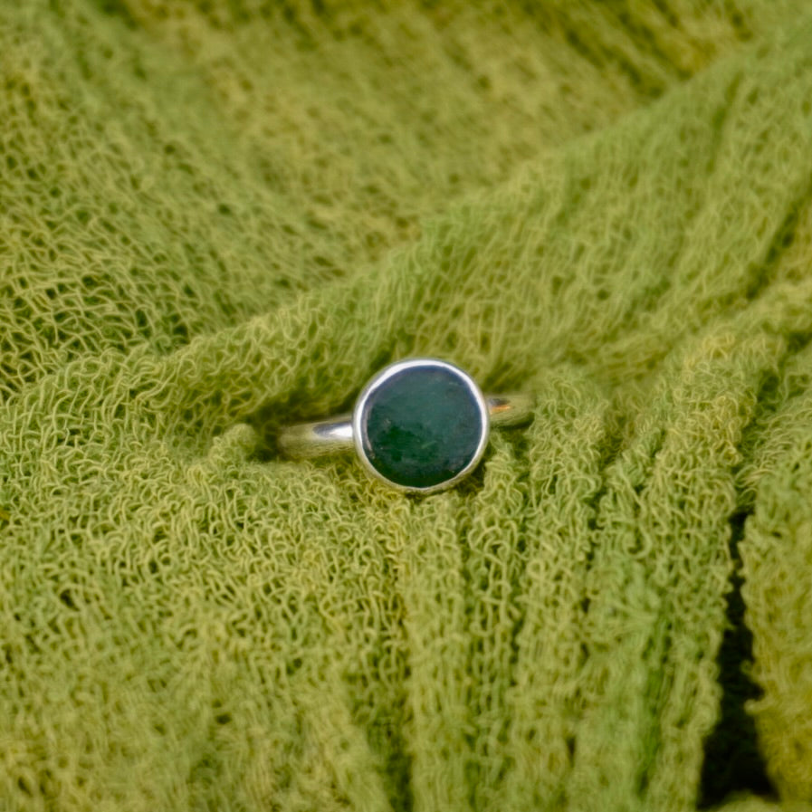 Jade Ring (Nephrite) - Size 6.75