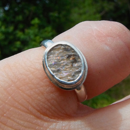 Abalone Shell Ring - Size 5.25