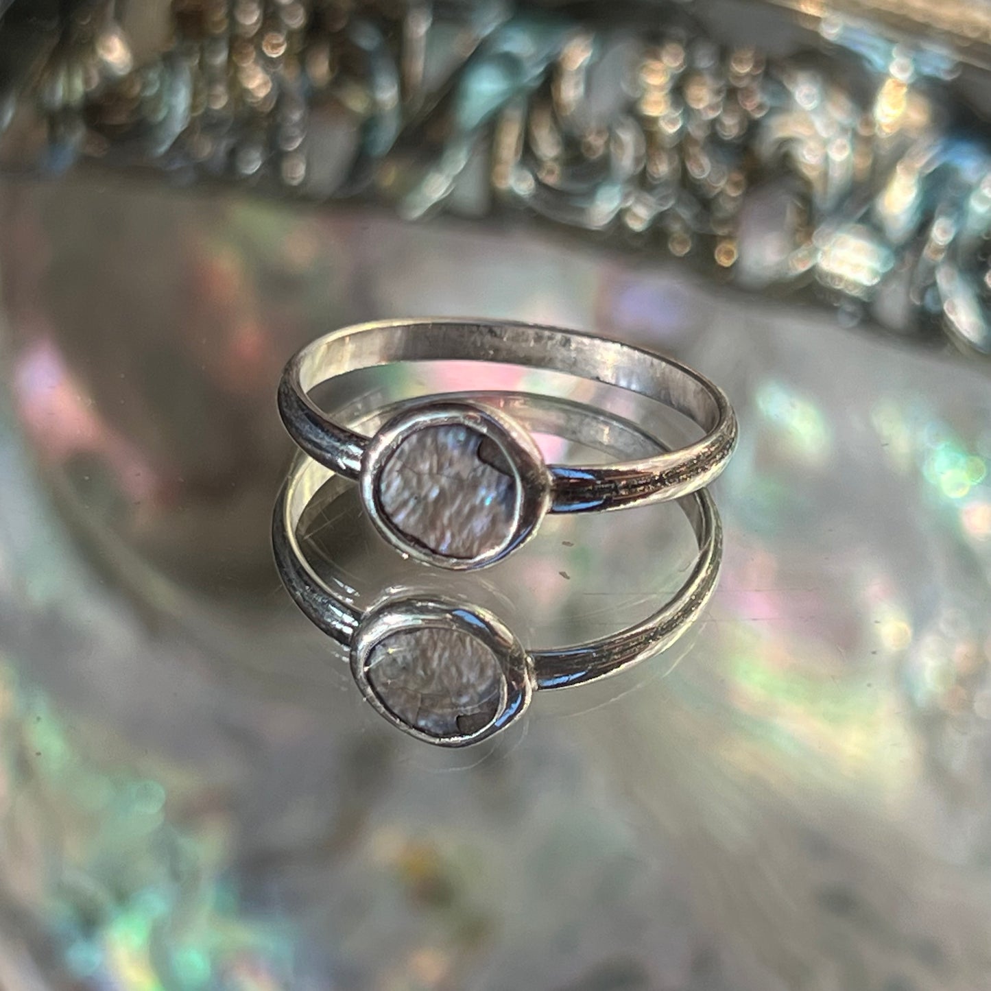 Abalone Shell Ring - Size 12.5