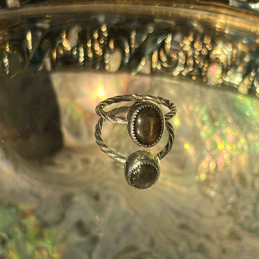 Labradorite Ring - Size 9