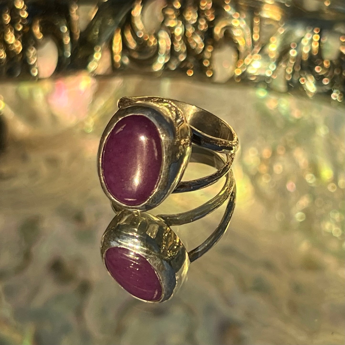 Phosphosiderite Ring - Size 6.75