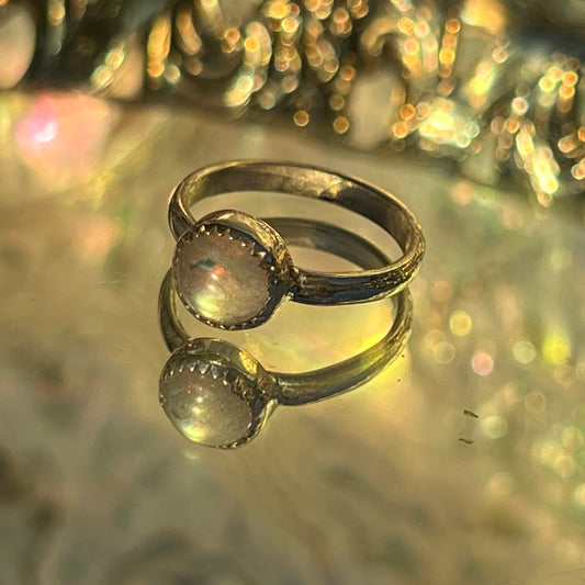 Labradorite Ring - Size 5.5