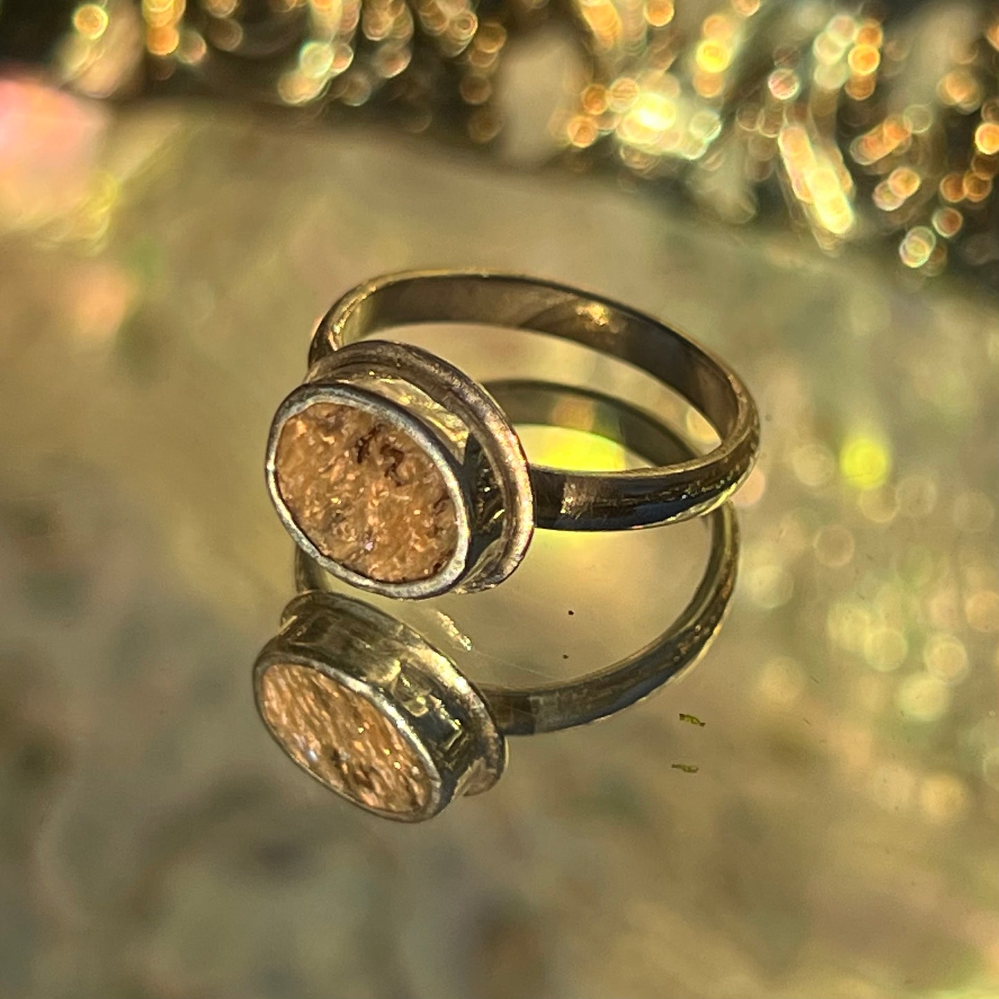 Abalone Shell Ring - Size 5.25