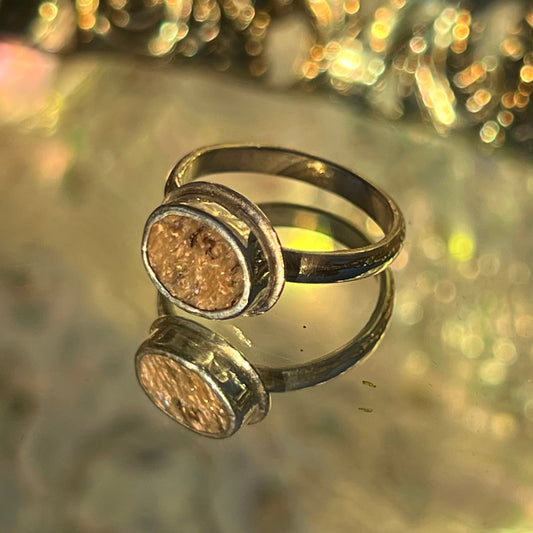 Abalone Shell Ring - Size 5.25