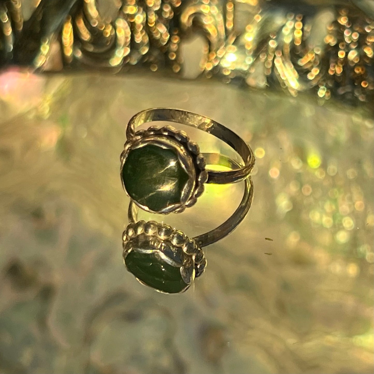 Jade Ring (Nephrite) - Size 4.5