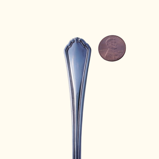 Anchor - Stamped Spoon Ring