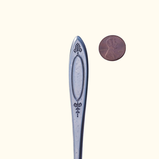 Adam - Stamped Spoon Ring