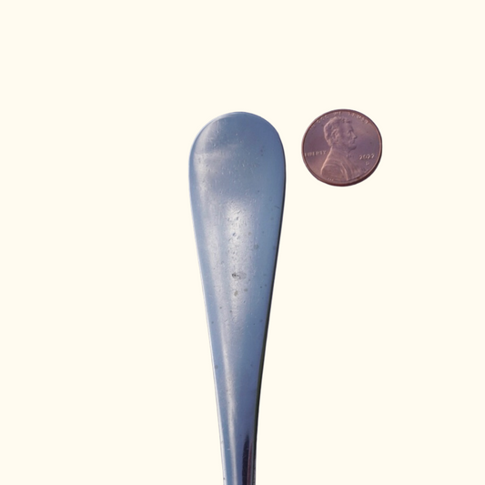 Nickel - Stamped Spoon Ring