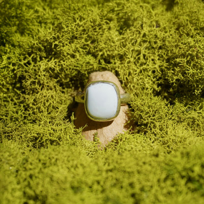 Blue Opal Ring - Size 7.25