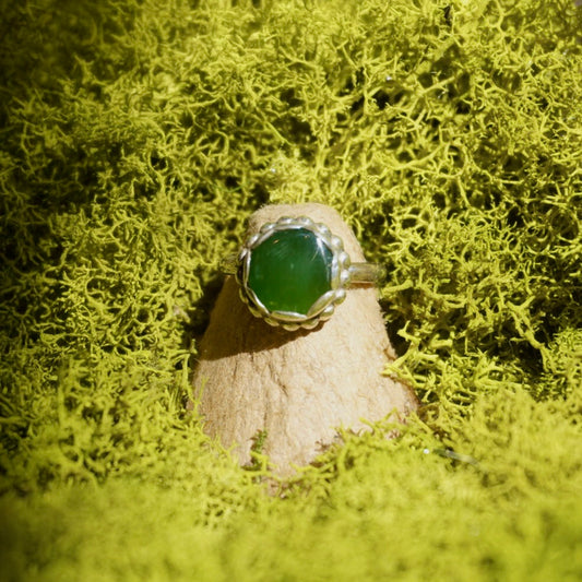 Jade Ring (Nephrite) - Size 4.5