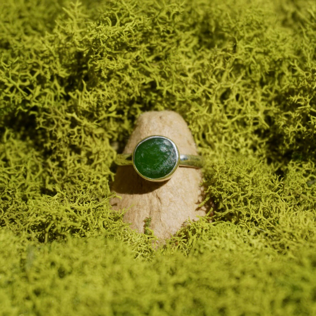 Jade Ring (Nephrite) - Size 6.75