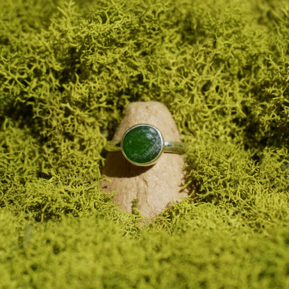Jade Ring (Nephrite) - Size 6.75