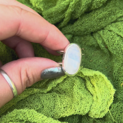 Moonstone Ring - Size 7.25/7.5